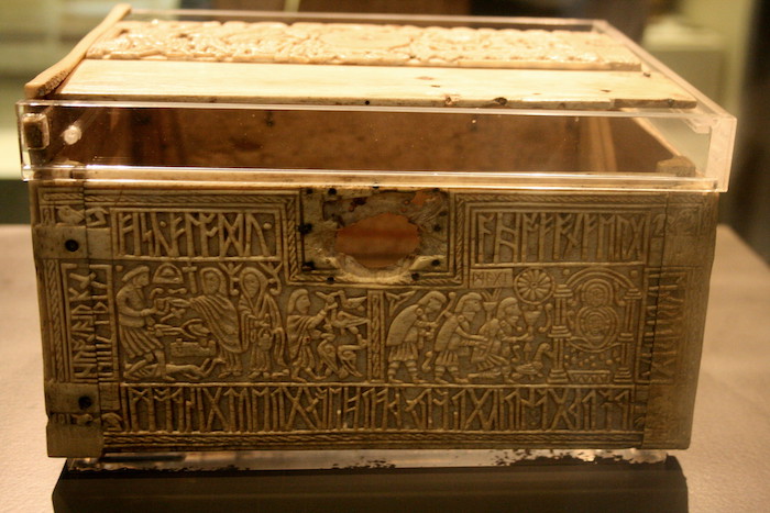 Franks Casket viewed from front